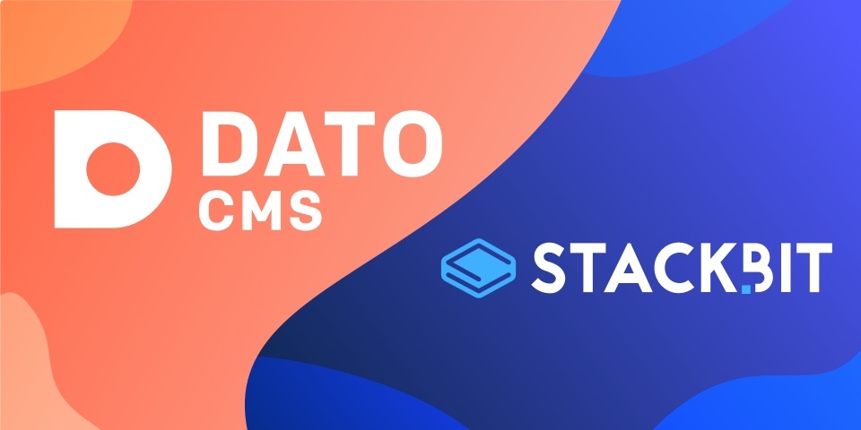 Create modern sites in minutes, now supporting DatoCMS