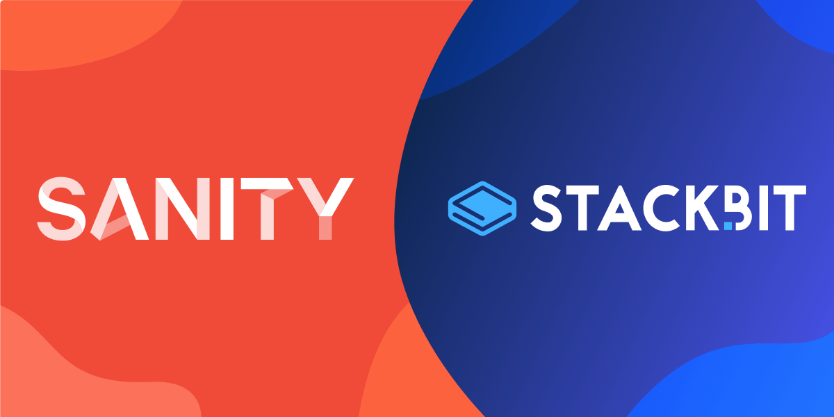 Sanity.io is now on Stackbit!