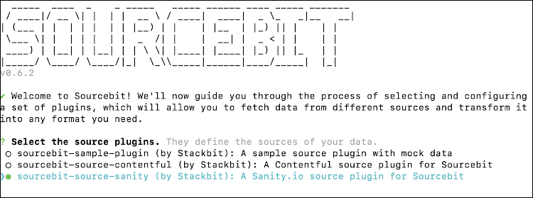 configuring Sourcebit with Sanity
