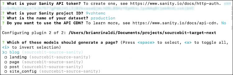 Choosing Sanity content models