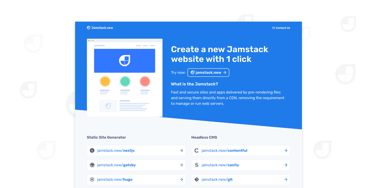 Introducing jamstack.new