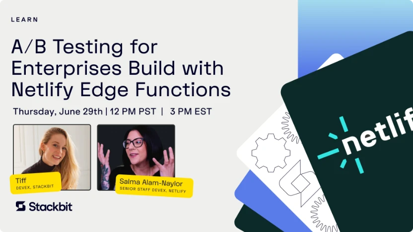A/B test with Netlify Edge Functions